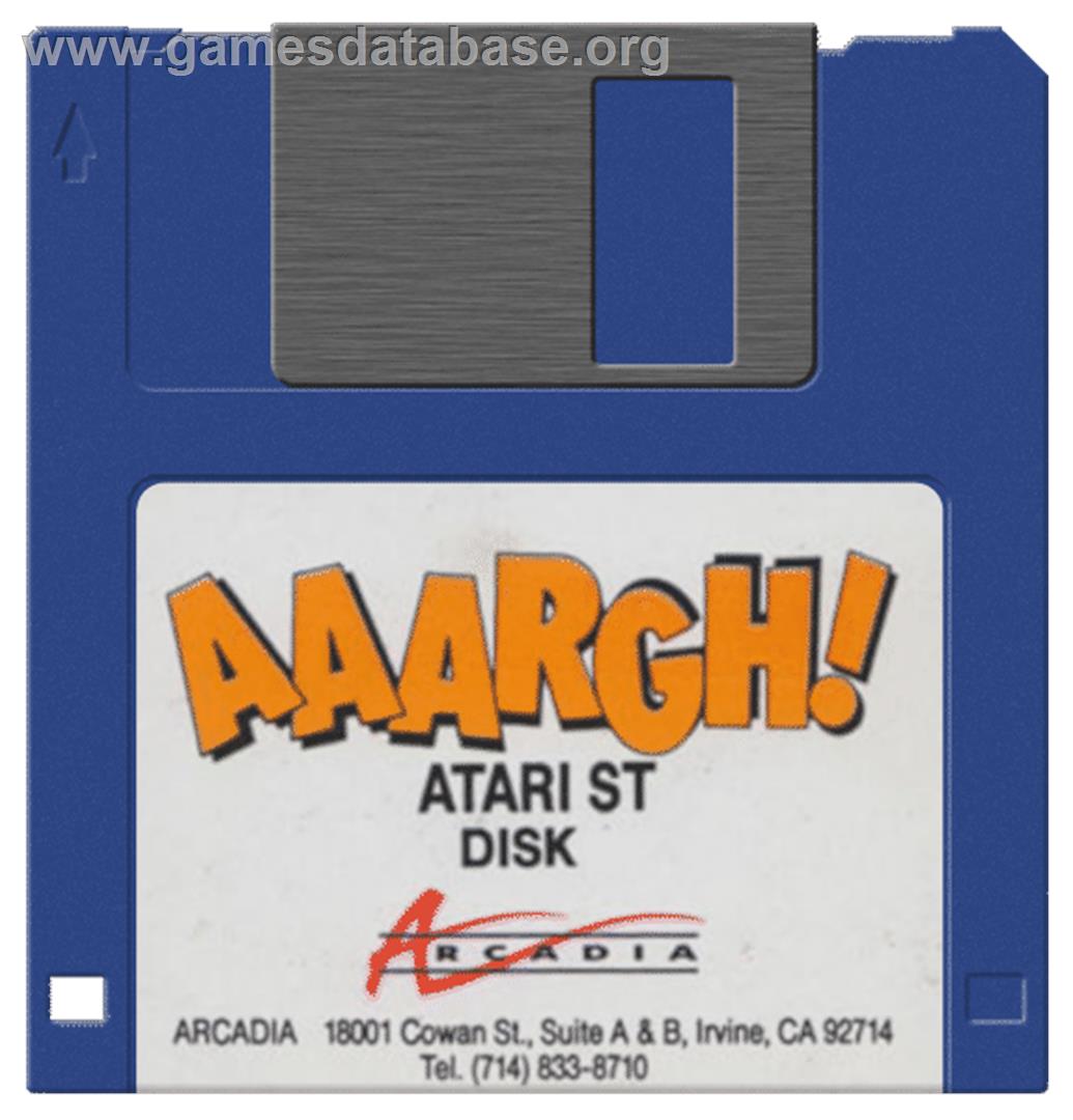 Aaargh! - Atari ST - Artwork - Disc