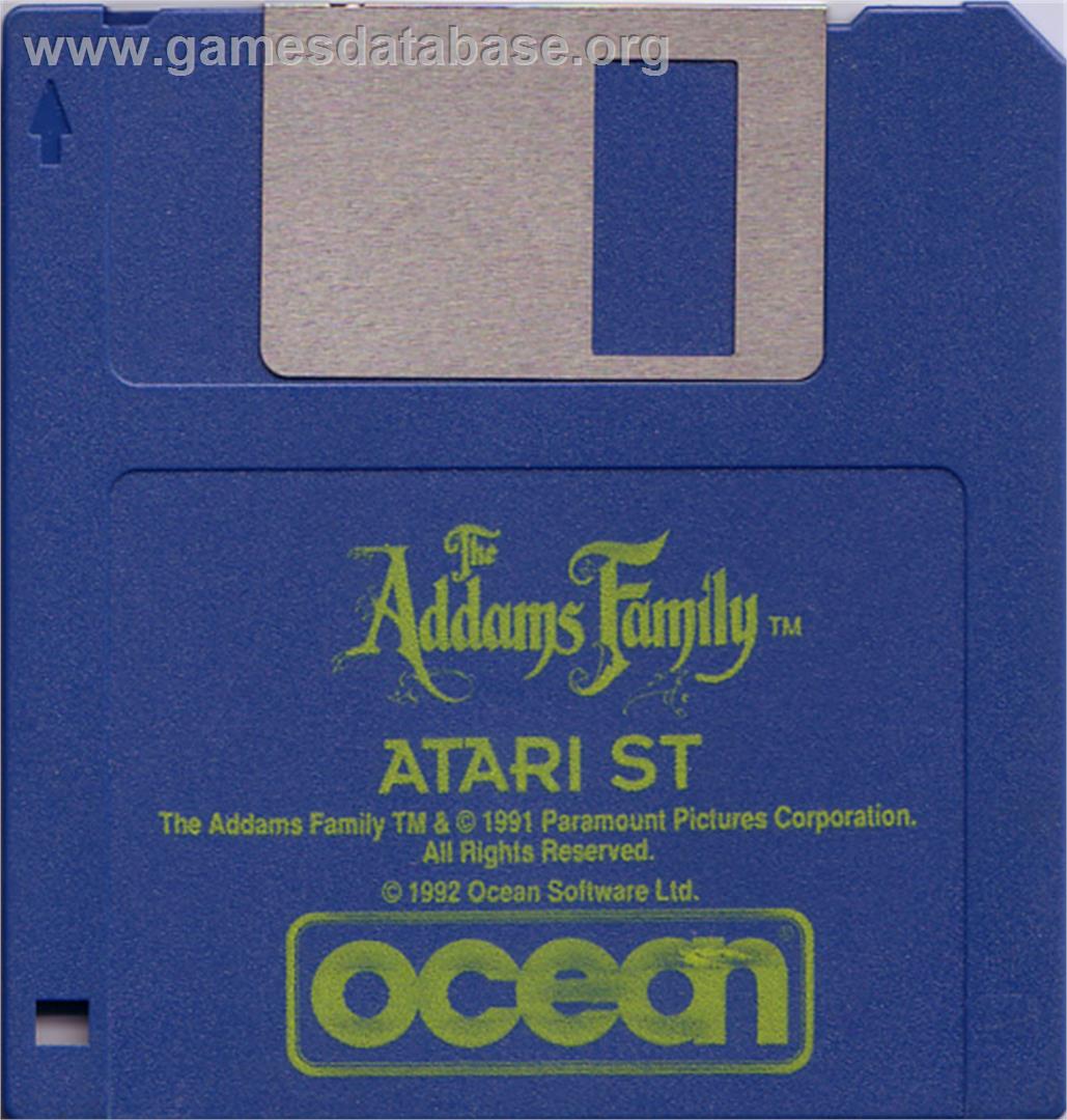 Addams Family, The - Atari ST - Artwork - Disc