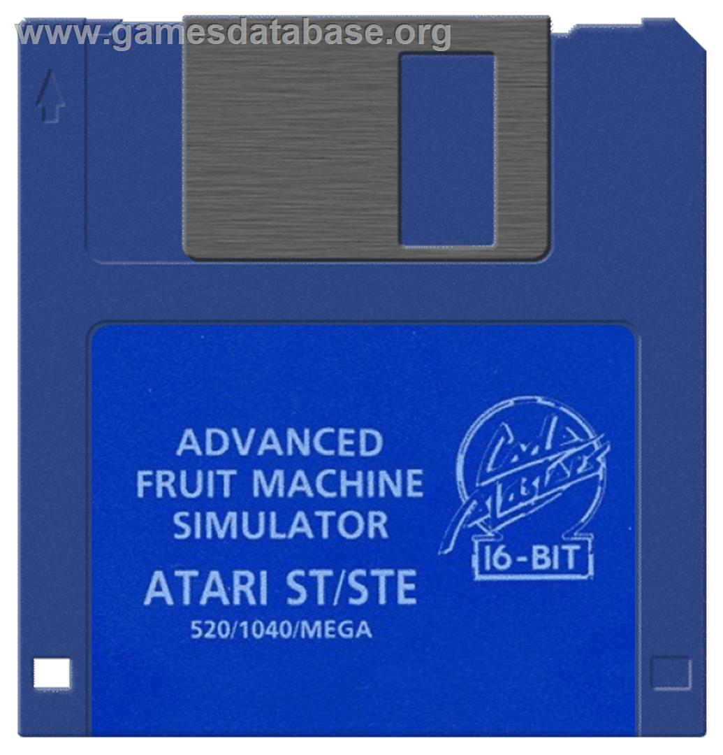 Advanced Fruit Machine Simulator - Atari ST - Artwork - Disc