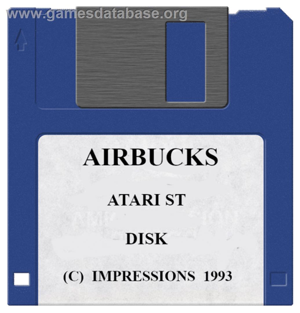 Air Bucks - Atari ST - Artwork - Disc