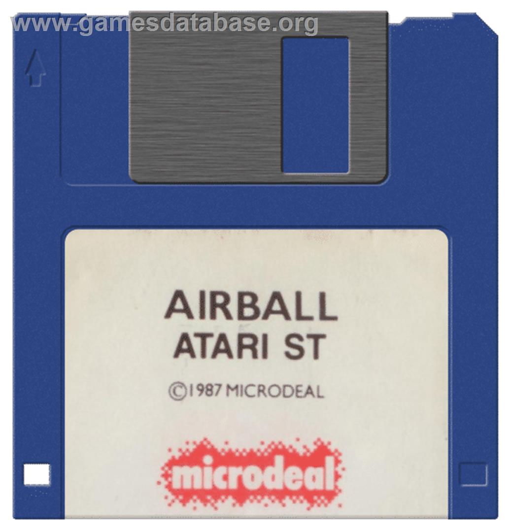 Airball - Atari ST - Artwork - Disc