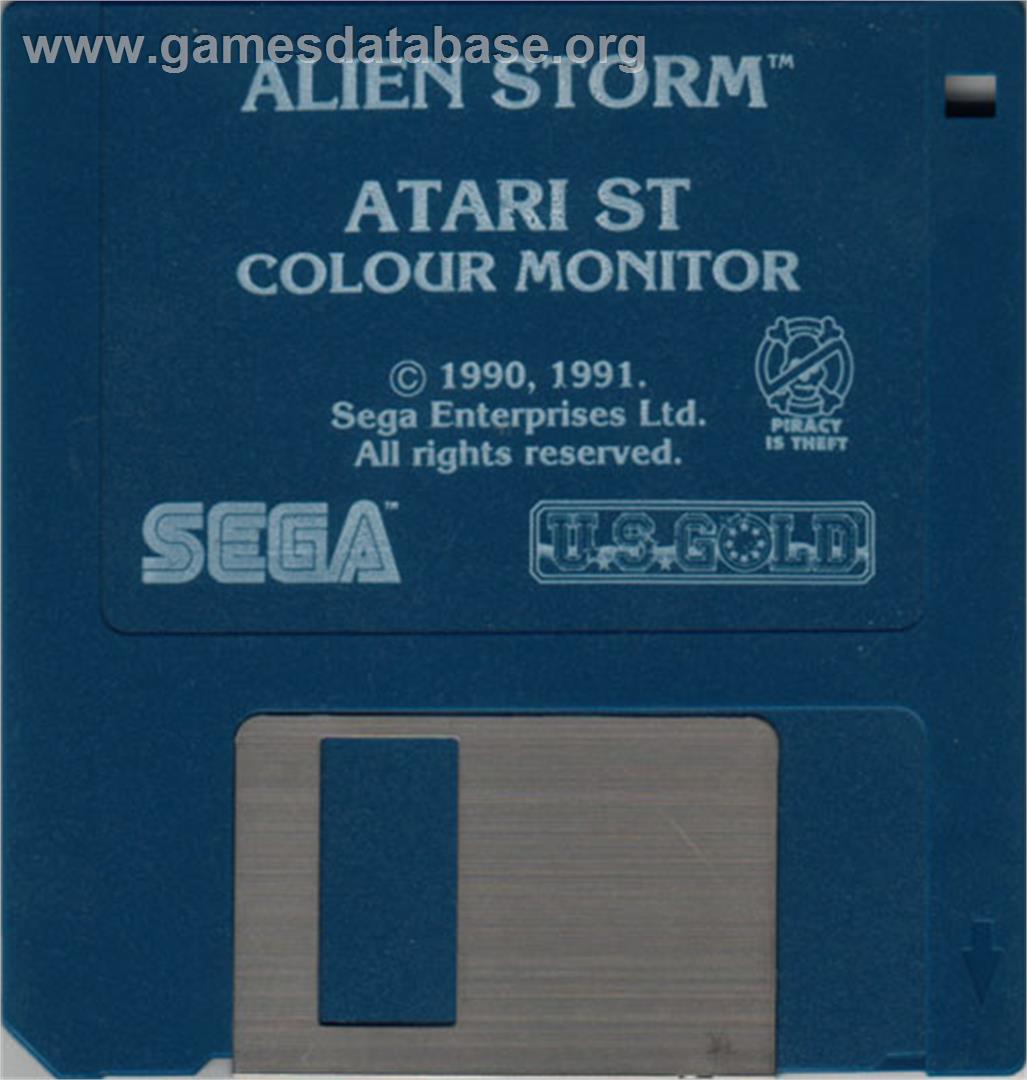 Alien Storm - Atari ST - Artwork - Disc