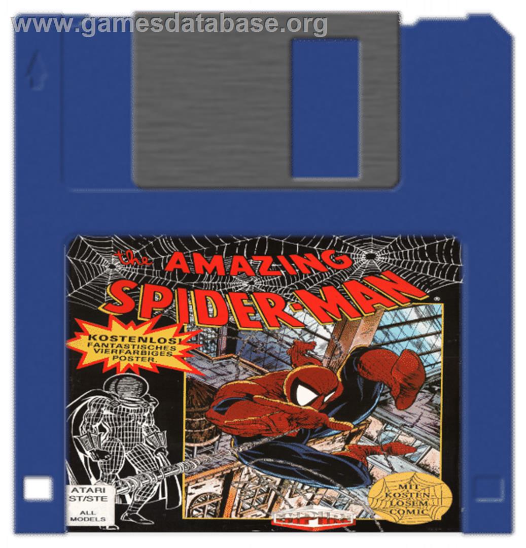 Amazing Spider-Man - Atari ST - Artwork - Disc