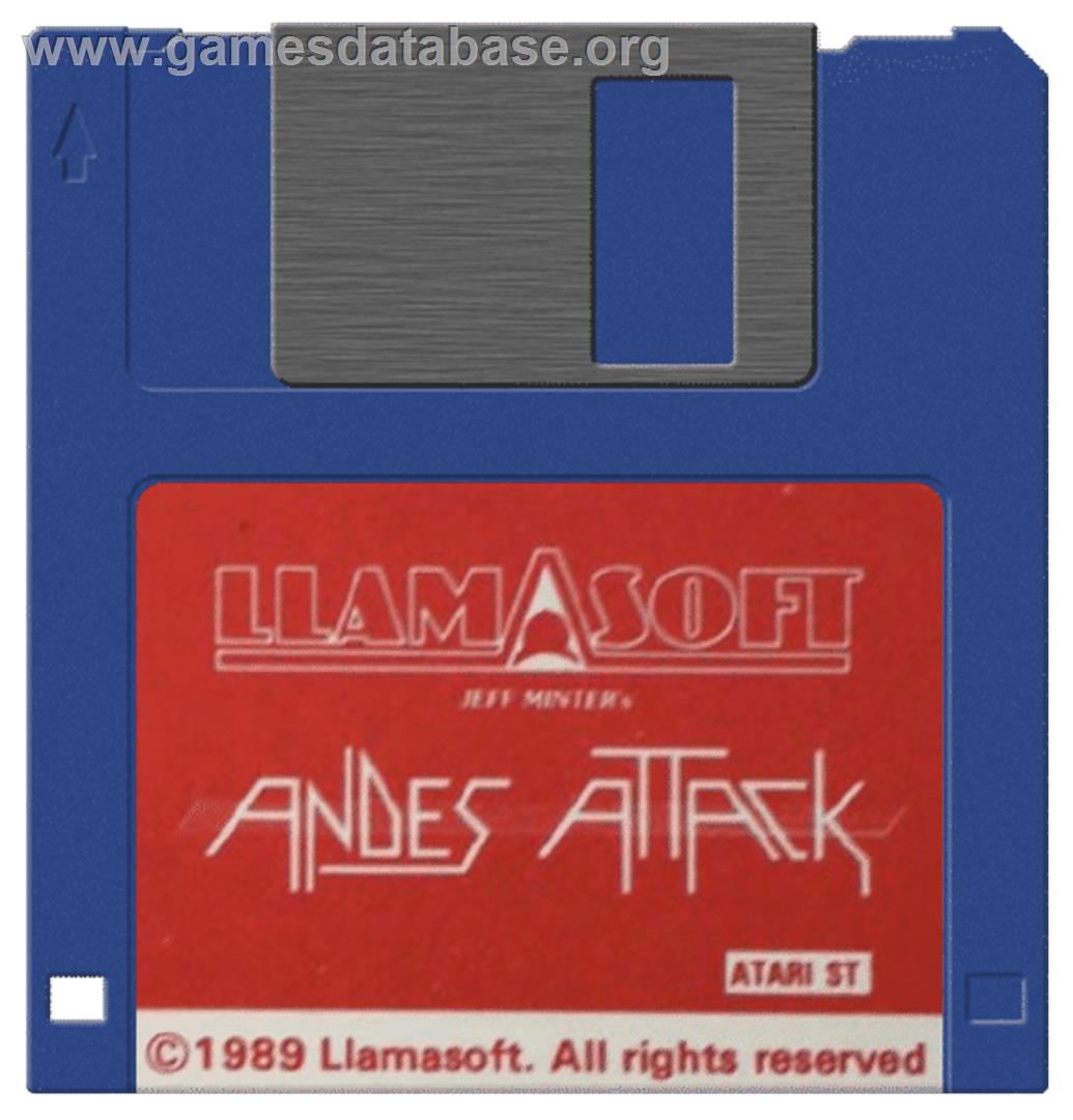 Andes Attack - Atari ST - Artwork - Disc