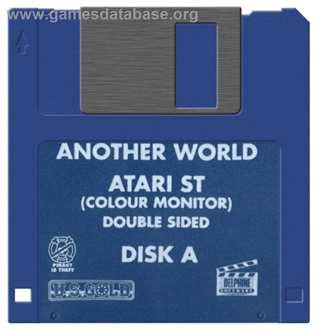Another World - Atari ST - Artwork - Disc