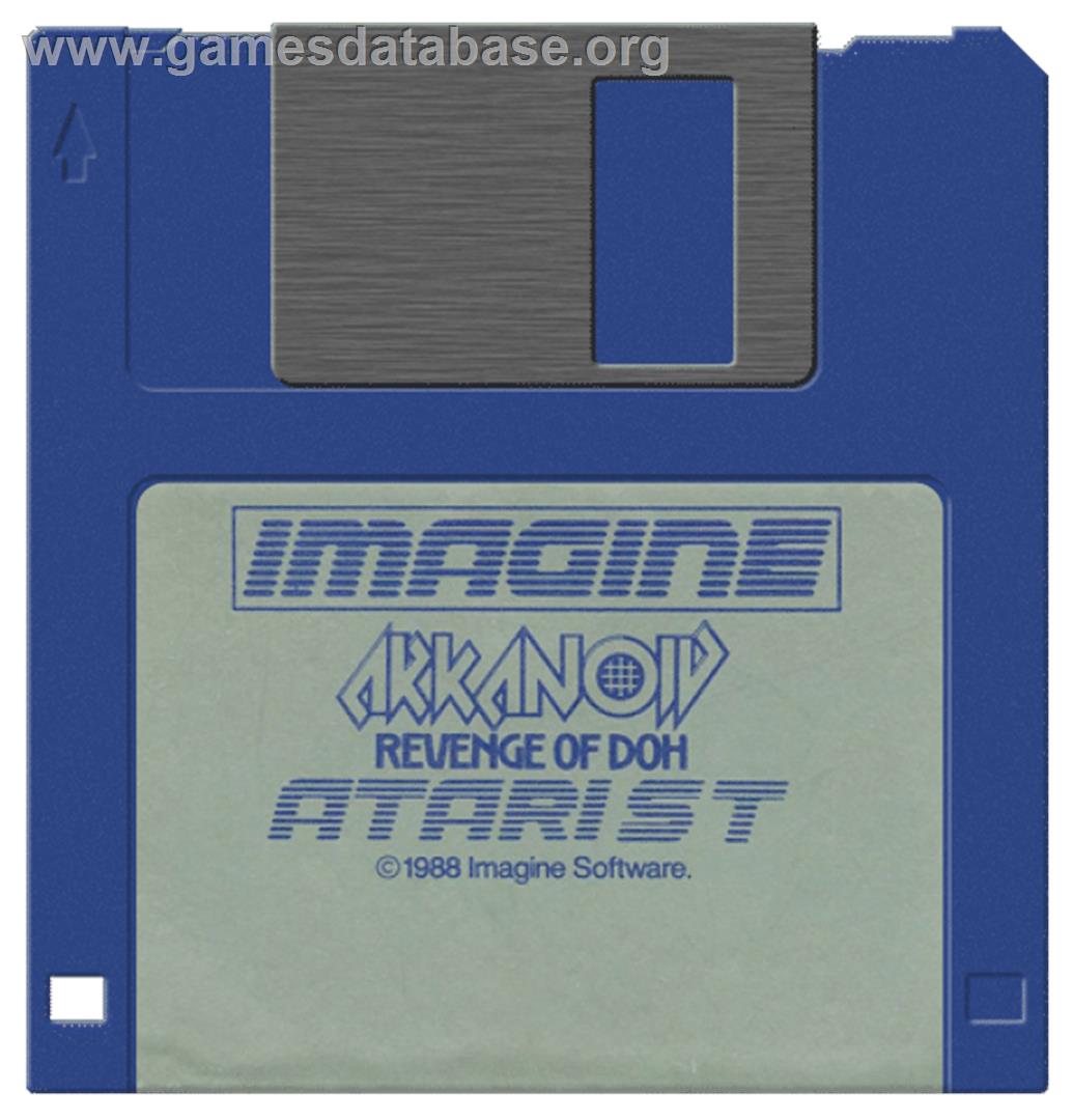 Arkanoid - Revenge of DOH - Atari ST - Artwork - Disc