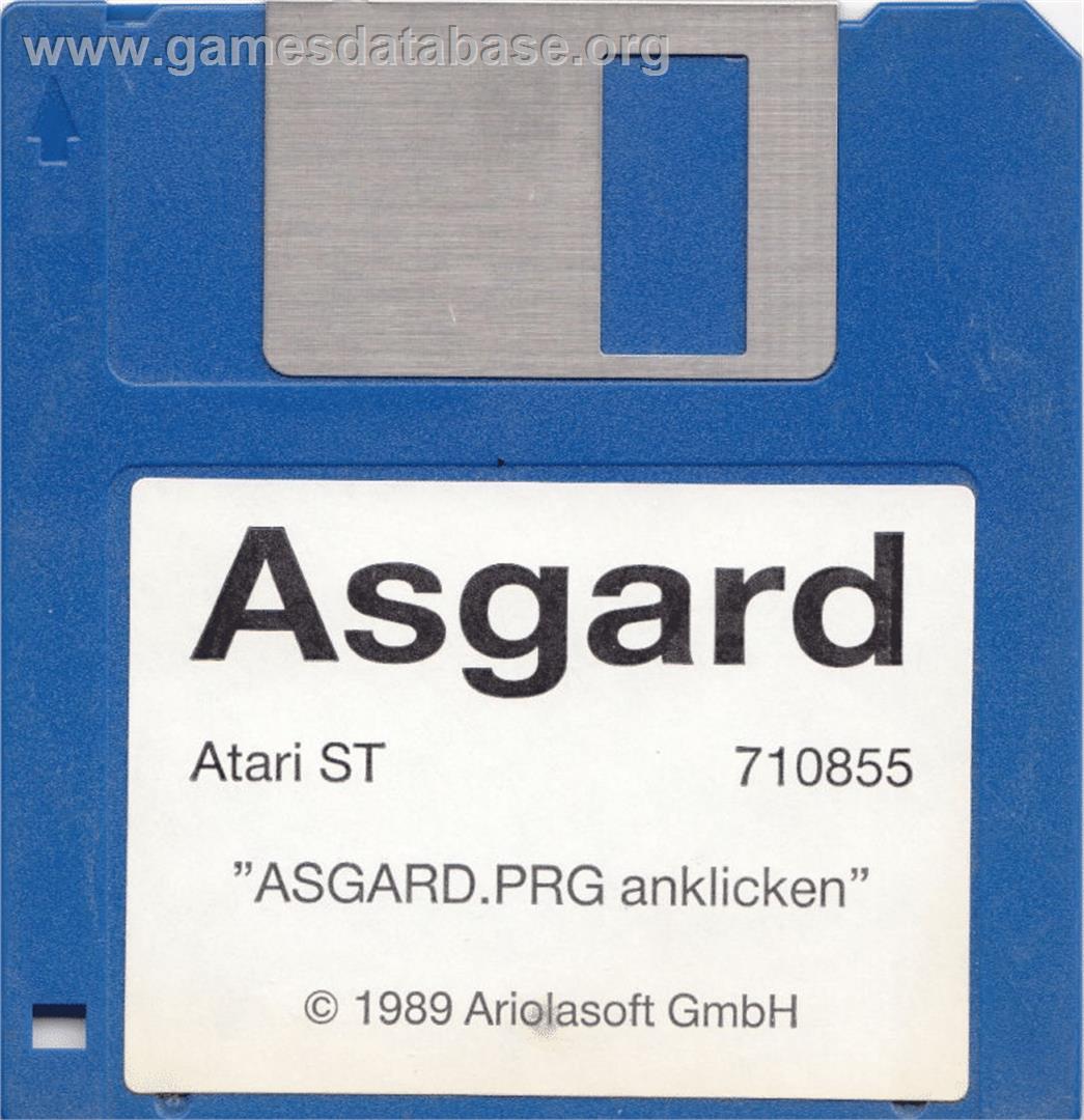 Asgard - Atari ST - Artwork - Disc