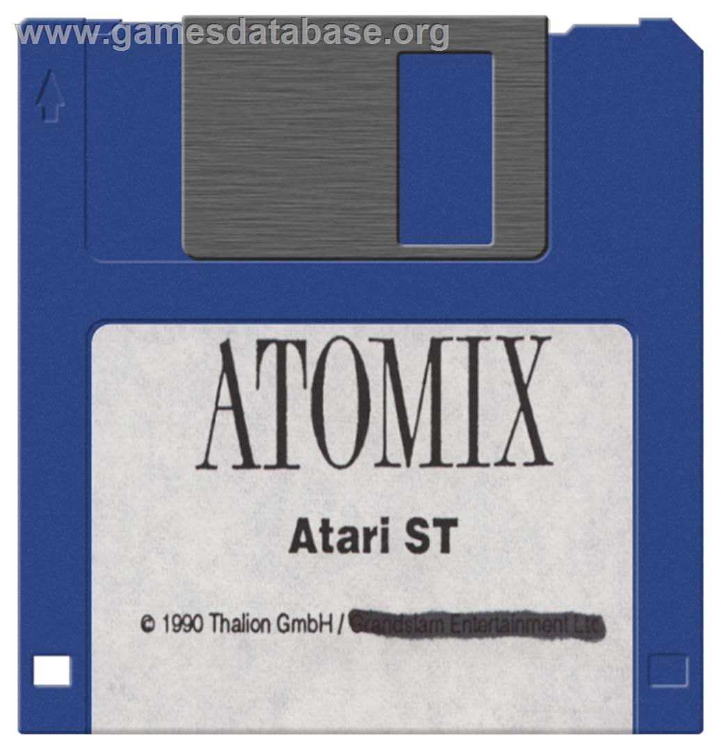 Atomix - Atari ST - Artwork - Disc