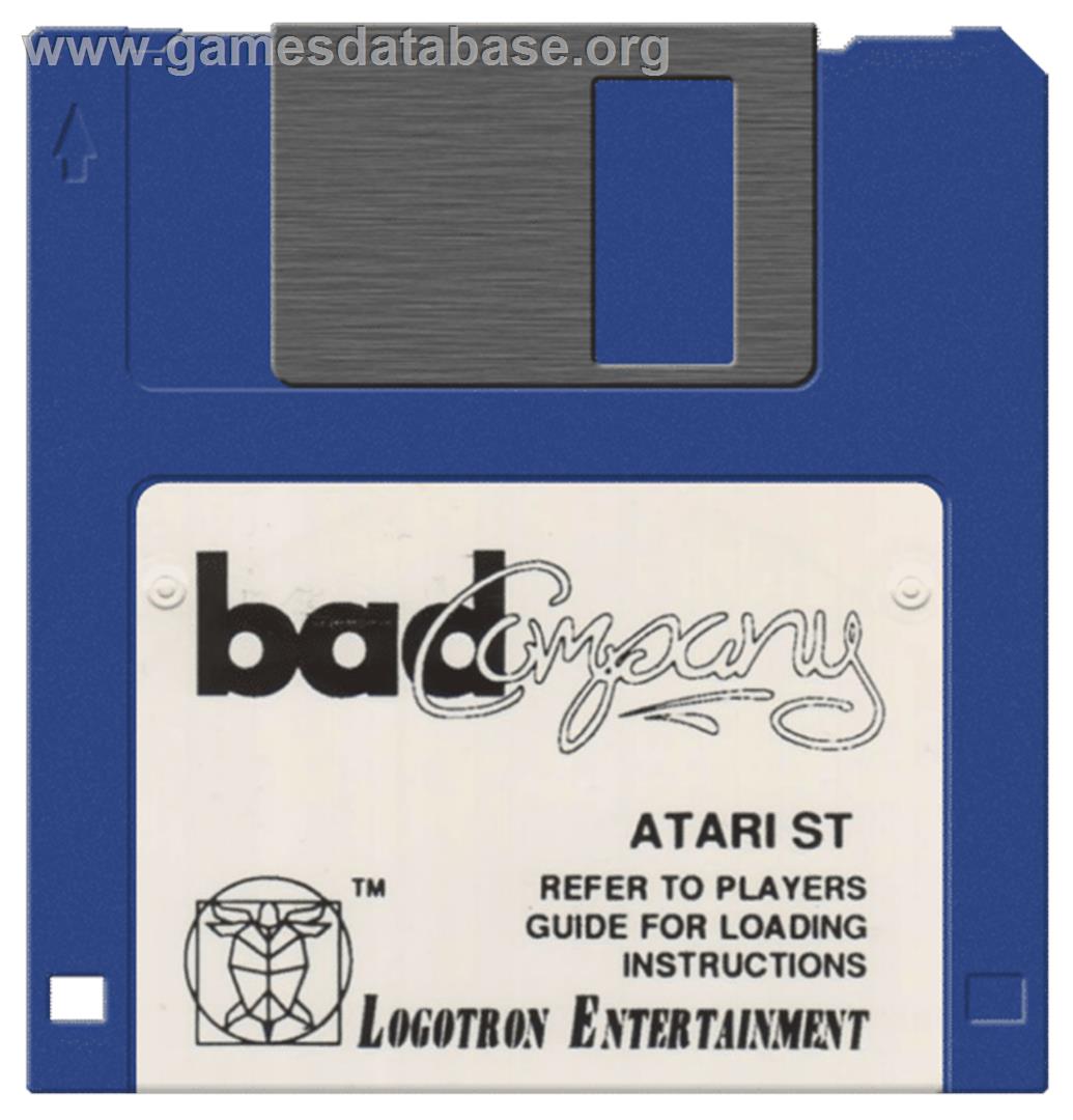 Bad Company - Atari ST - Artwork - Disc