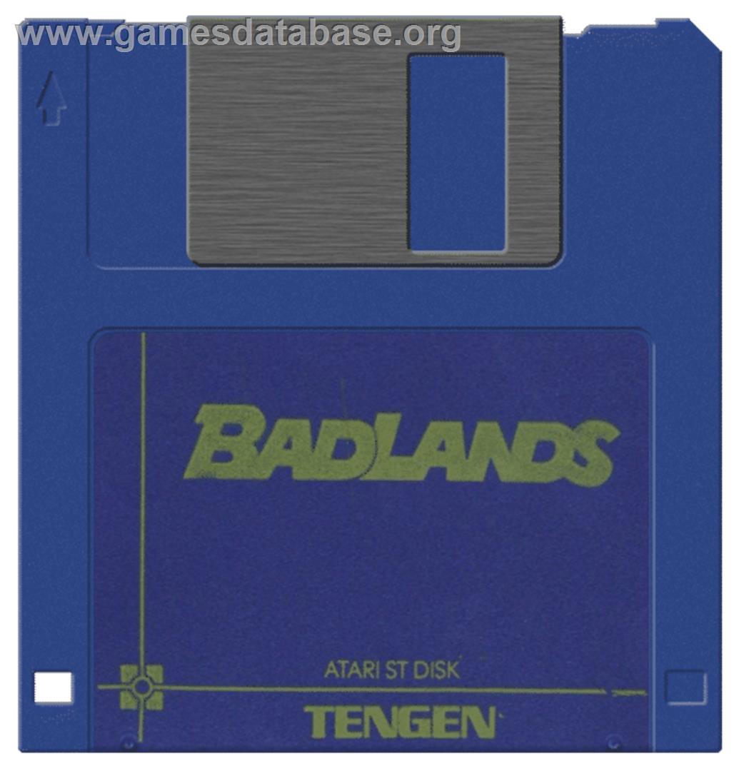 Badlands - Atari ST - Artwork - Disc