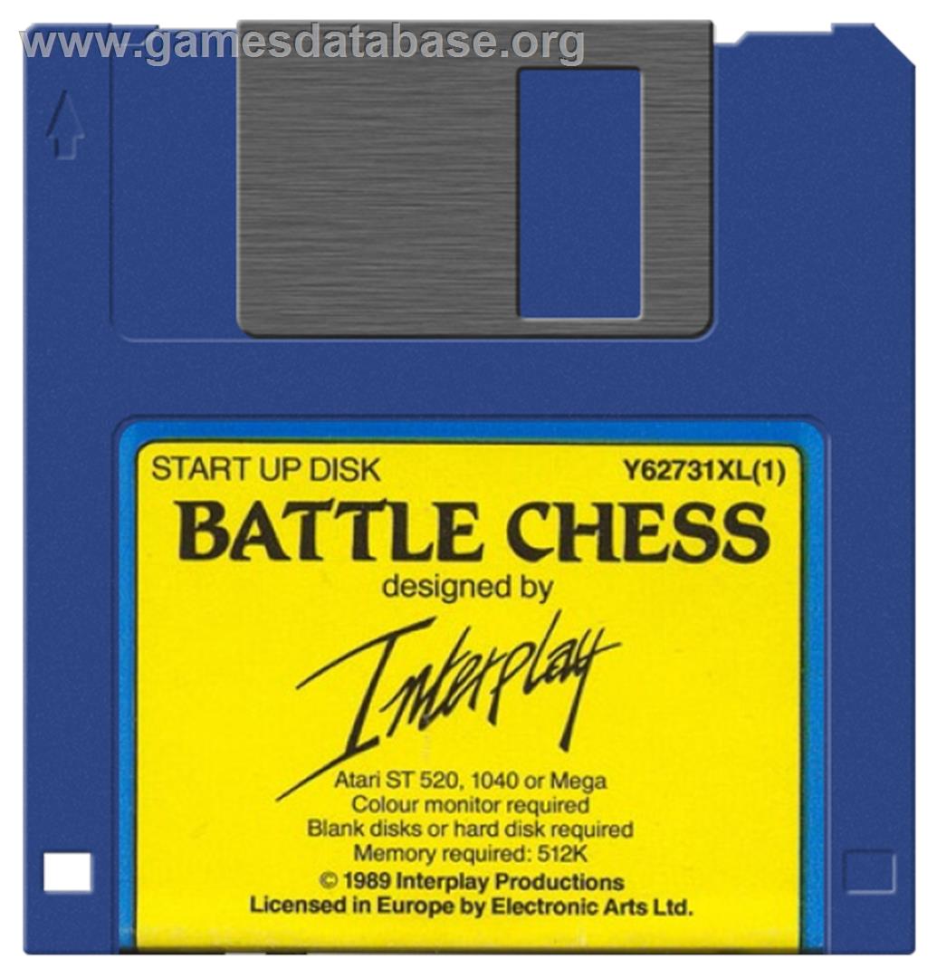 Battle Chess - Atari ST - Artwork - Disc