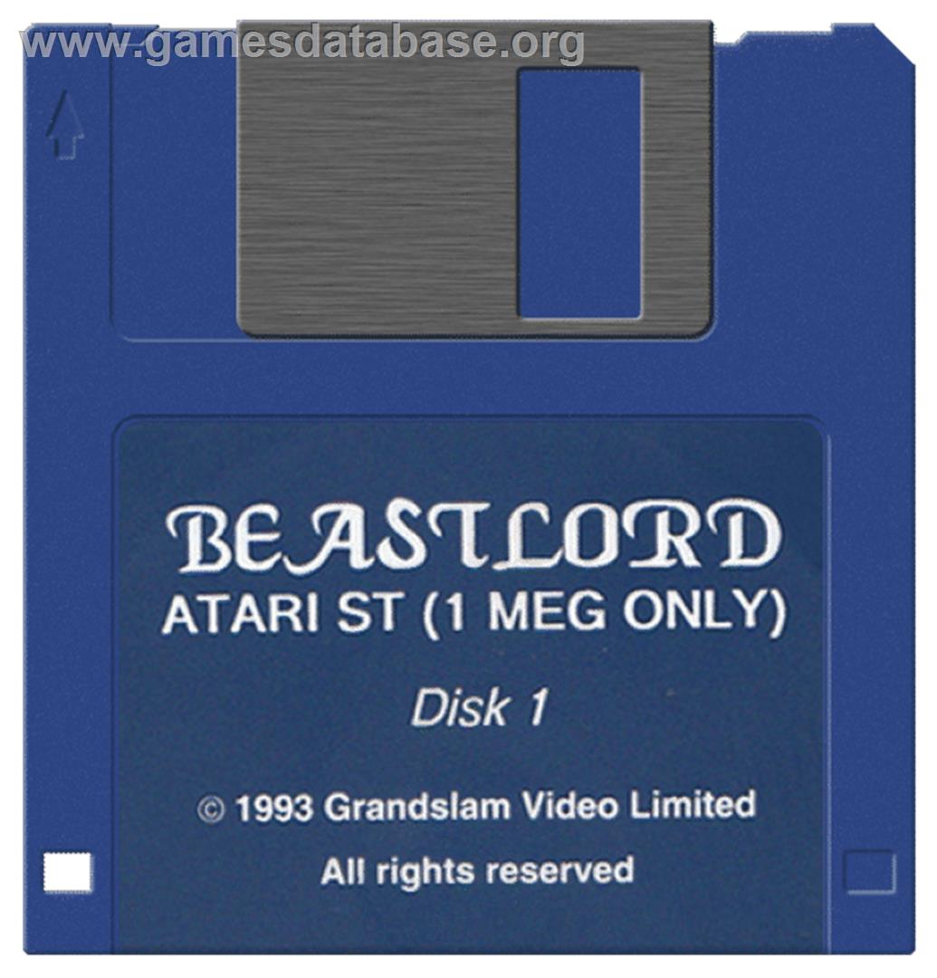 BeastLord - Atari ST - Artwork - Disc