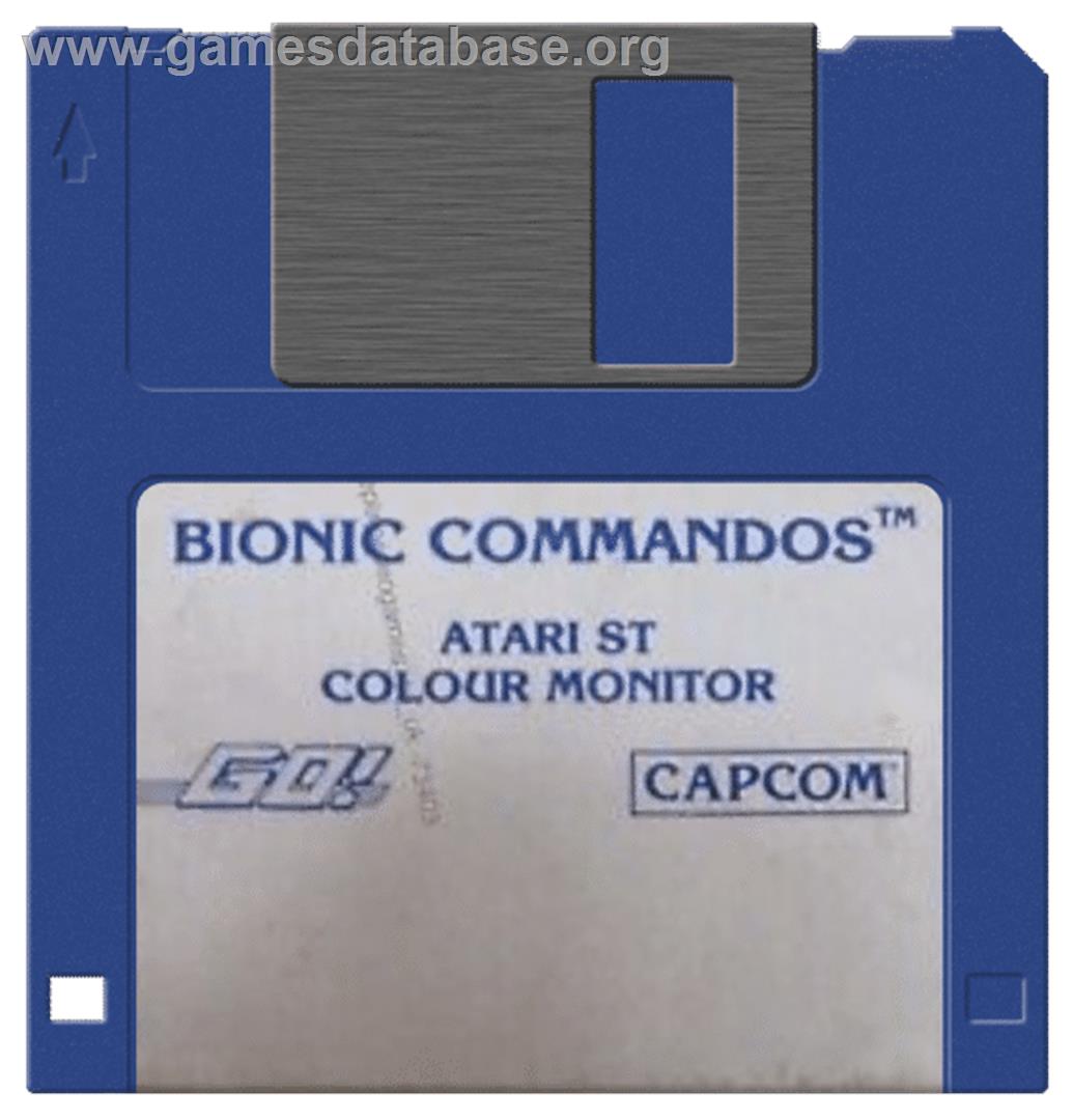 Bionic Commando - Atari ST - Artwork - Disc