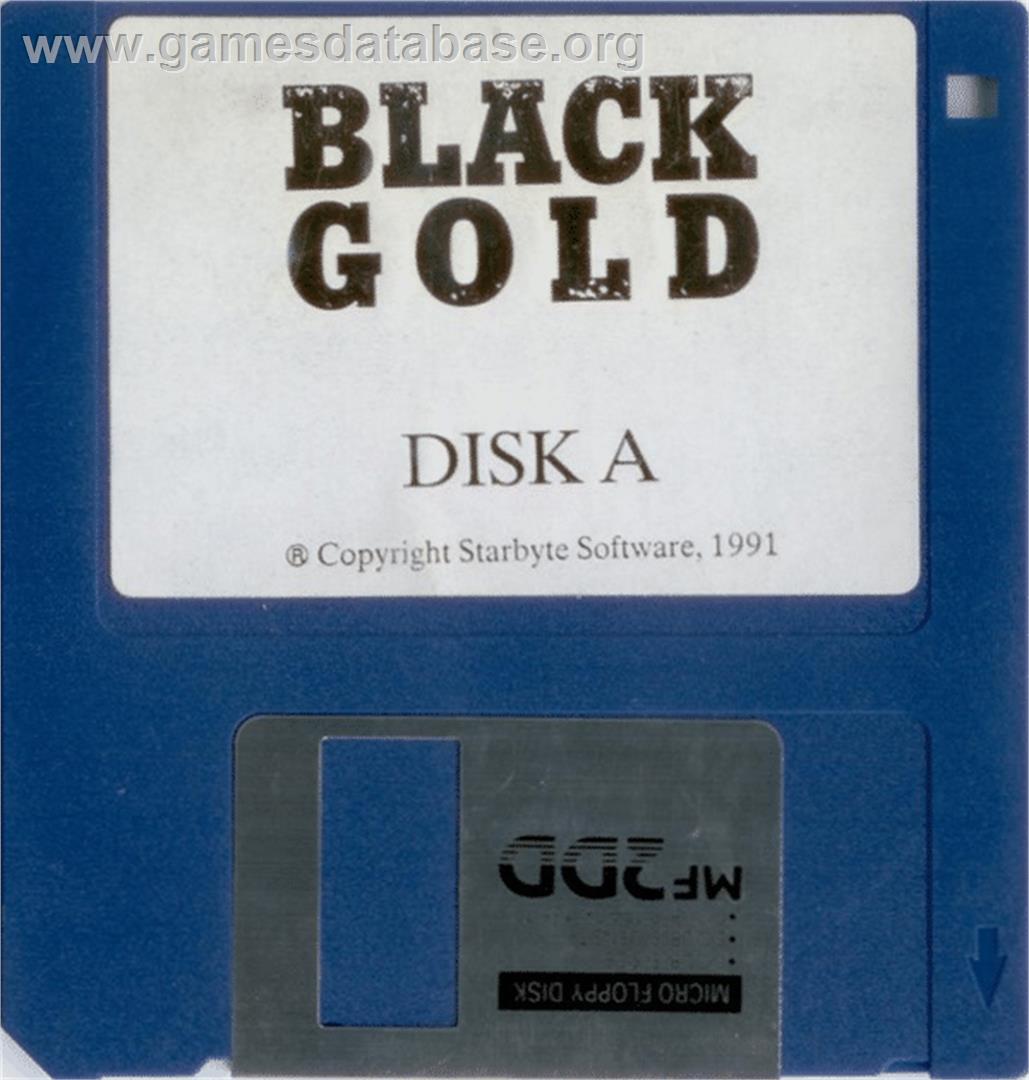 Black Gold - Atari ST - Artwork - Disc