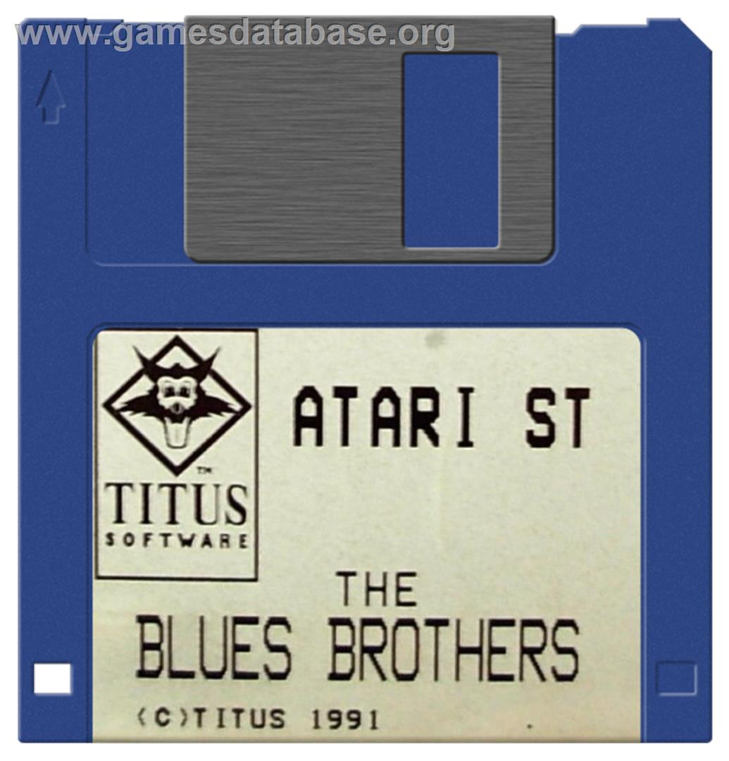 Blues Brothers - Atari ST - Artwork - Disc