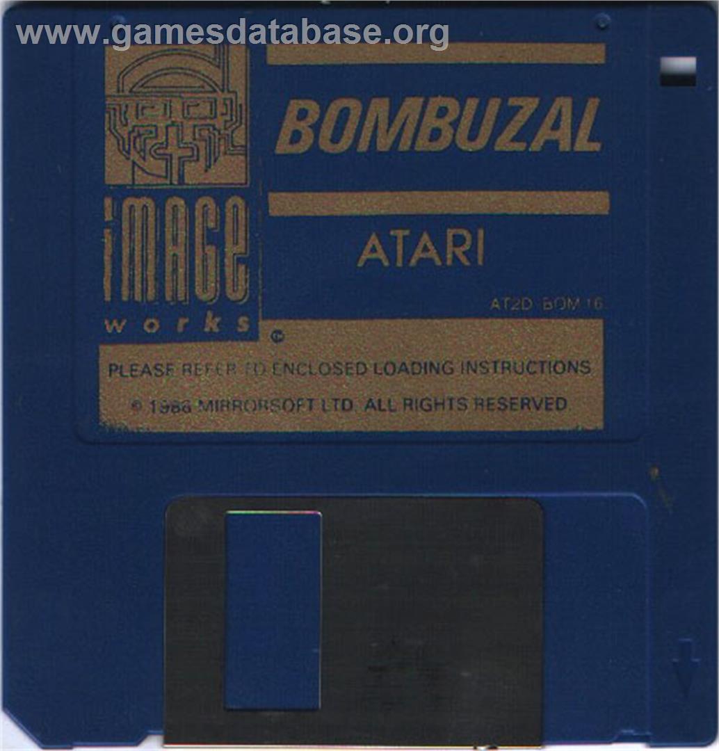 Bombuzal - Atari ST - Artwork - Disc