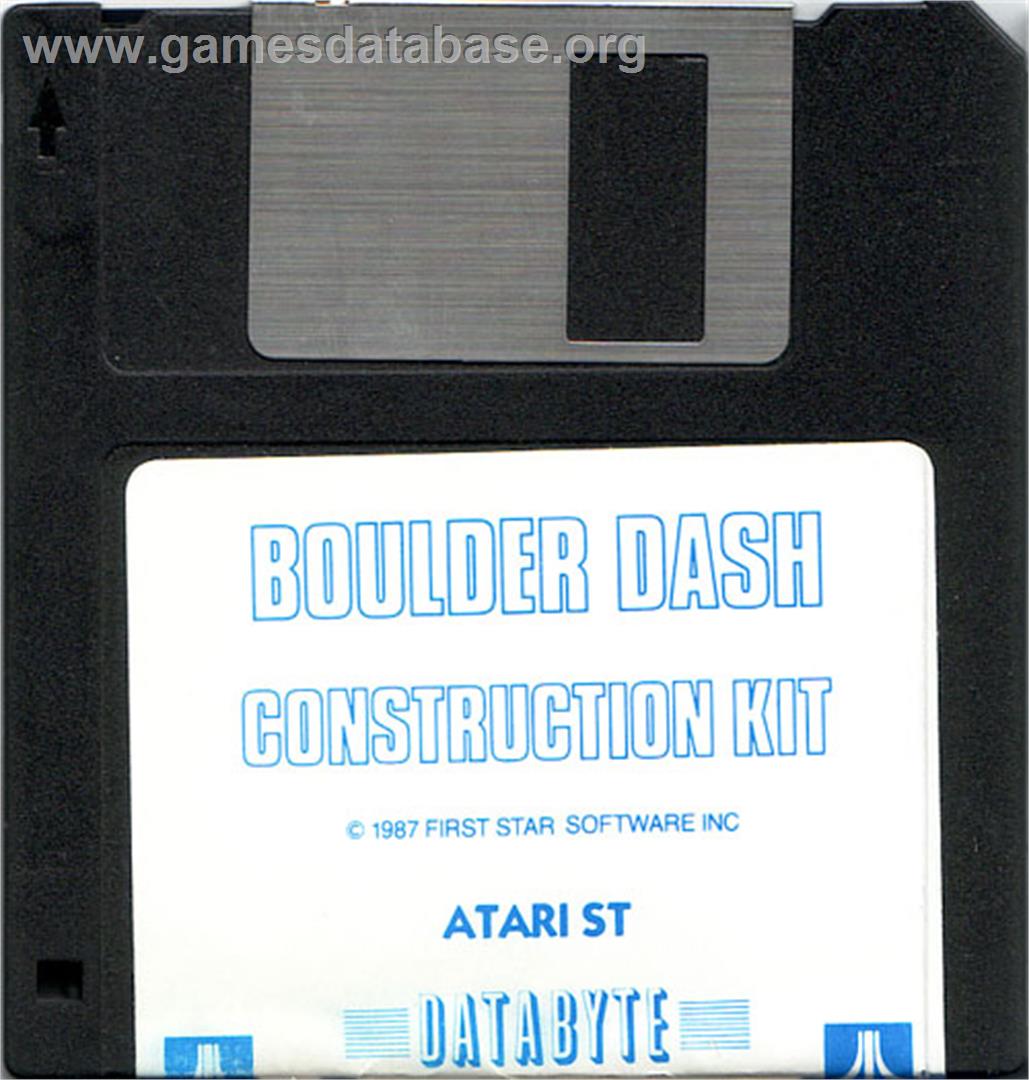 Boulder Dash Construction Kit - Atari ST - Artwork - Disc