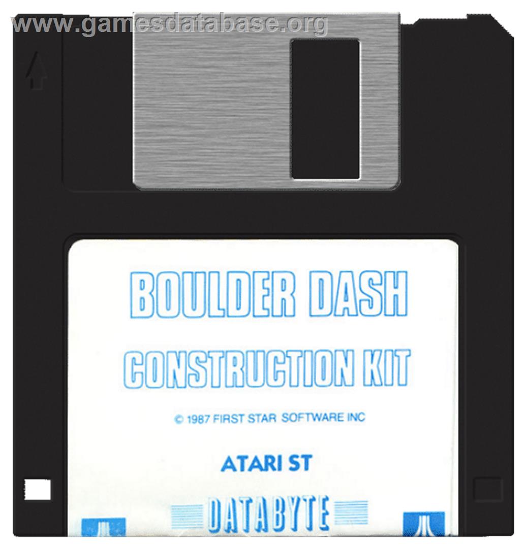 Boulder Dash Construction Kit - Atari ST - Artwork - Disc