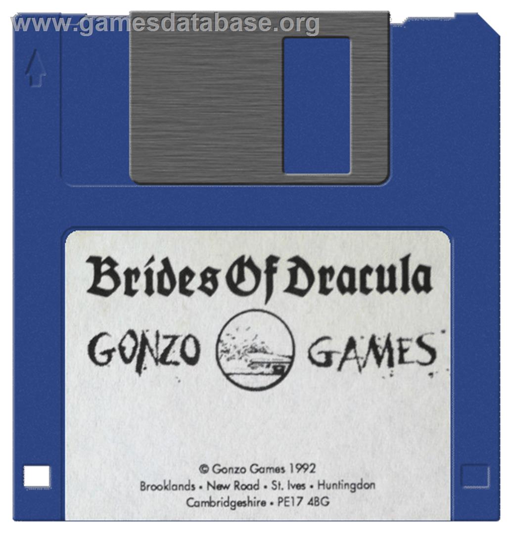 Brides of Dracula - Atari ST - Artwork - Disc