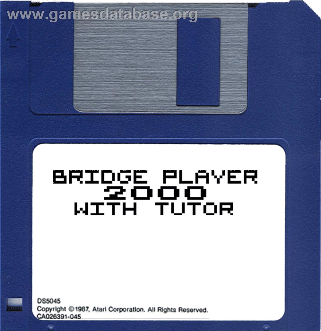 Bridge Player 2000 With Tutor - Atari ST - Artwork - Disc