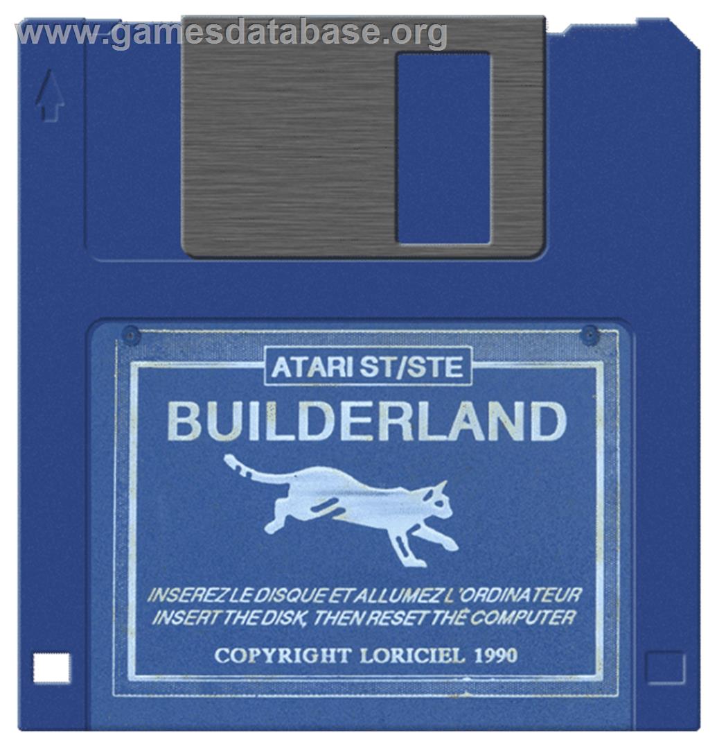 Builderland - Atari ST - Artwork - Disc