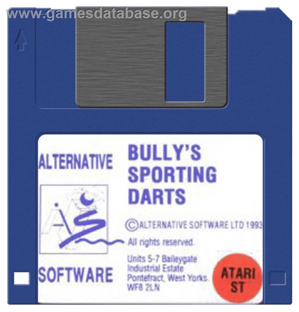Bully's Sporting Darts - Atari ST - Artwork - Disc