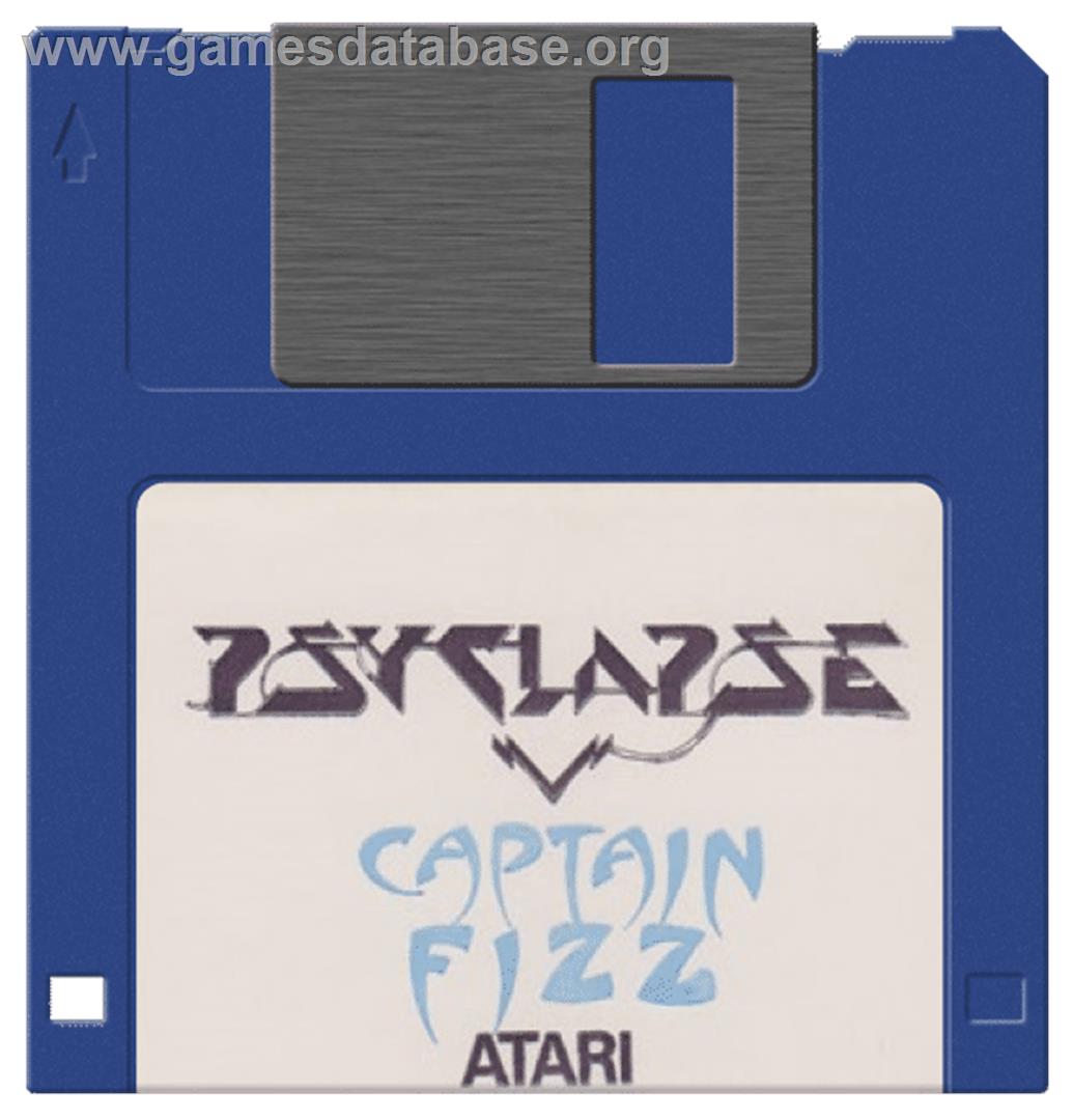 Captain Fizz - Meets The Blaster-Trons - Atari ST - Artwork - Disc
