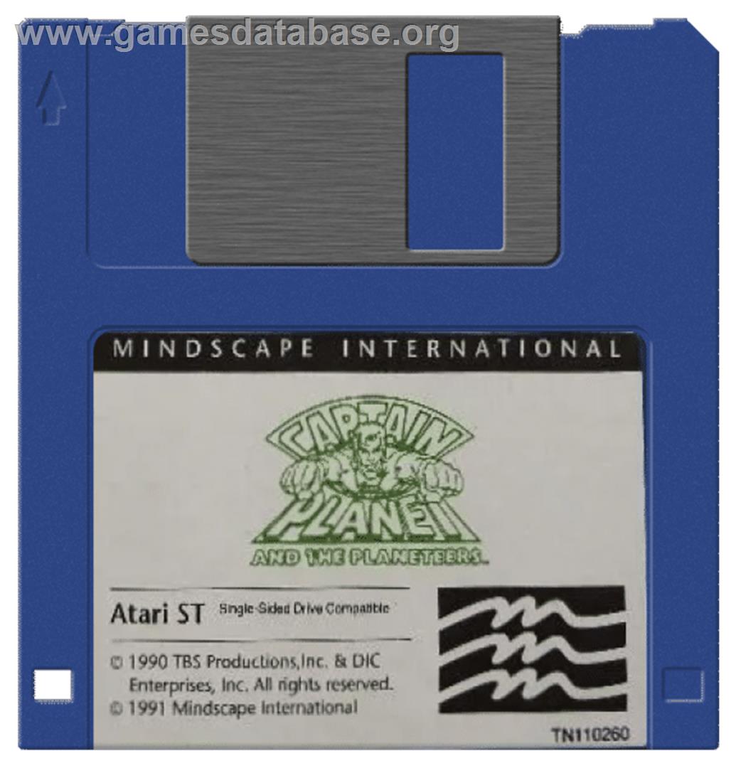 Captain Fizz Meets the Blastertrons - Atari ST - Artwork - Disc