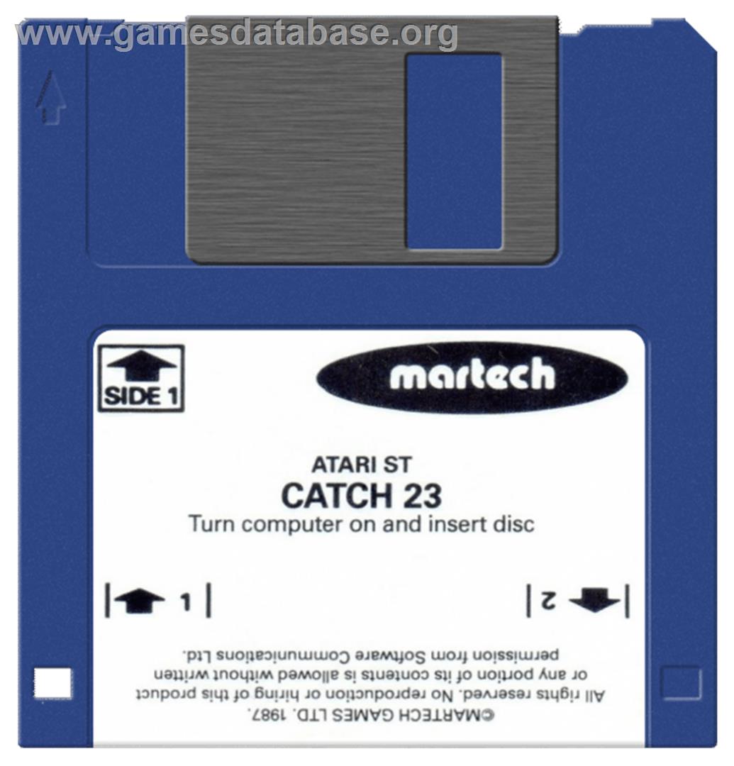 Catch 23 - Atari ST - Artwork - Disc