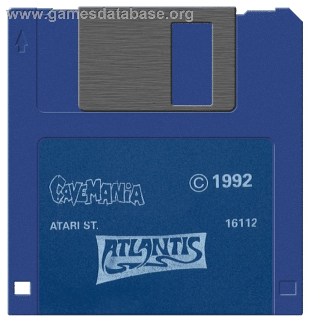 Cavemania - Atari ST - Artwork - Disc