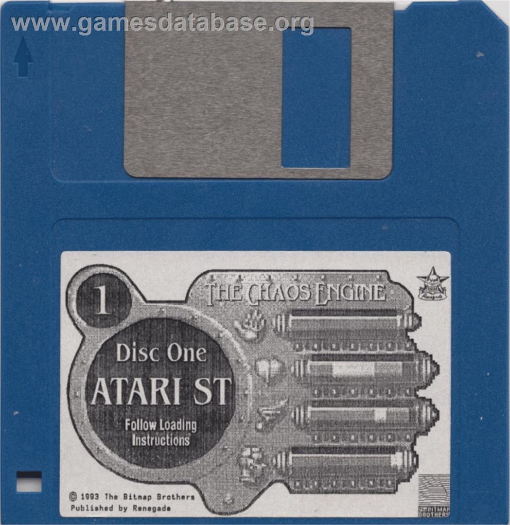 Chaos Engine - Atari ST - Artwork - Disc