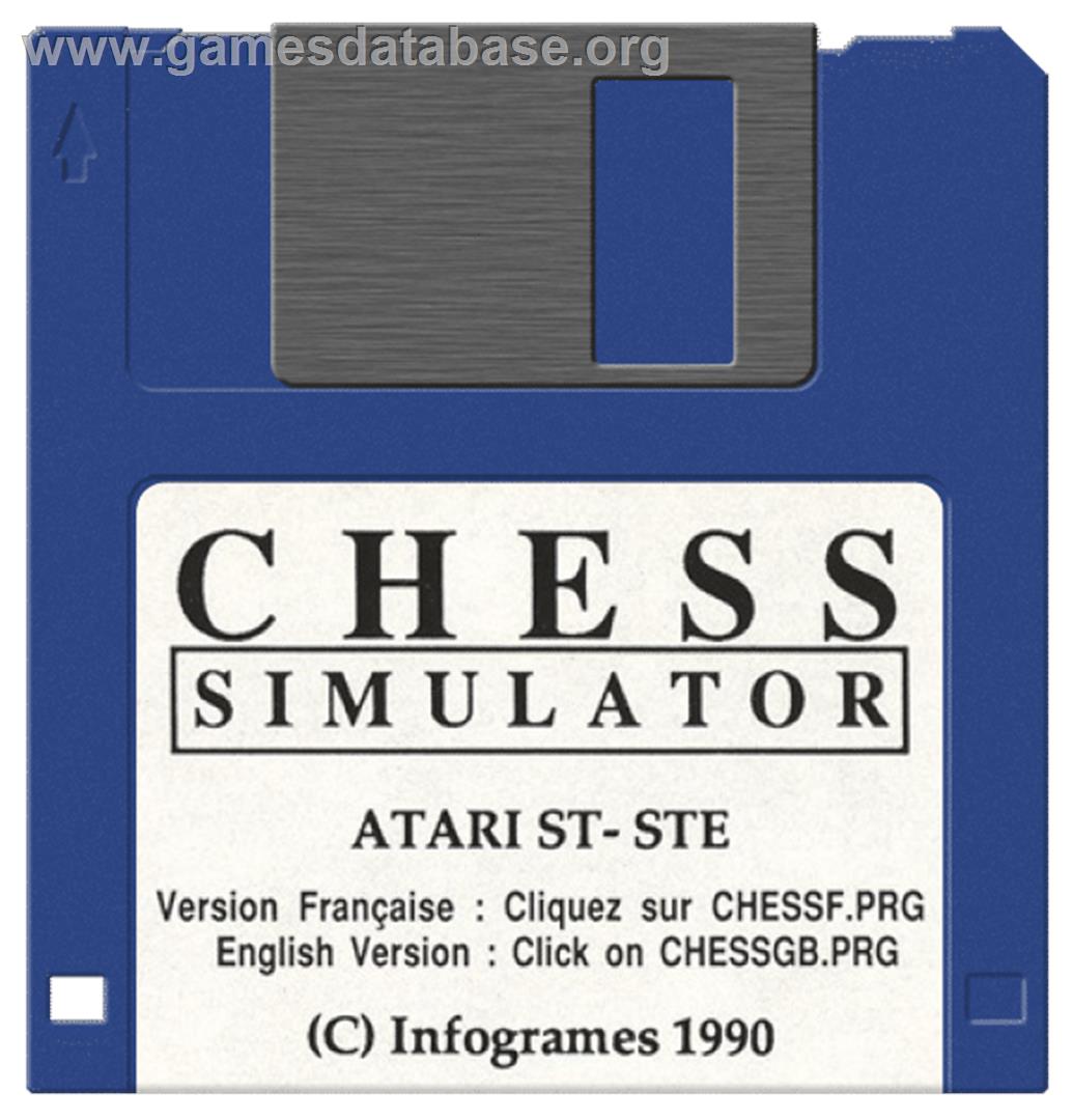 Chess Simulator - Atari ST - Artwork - Disc