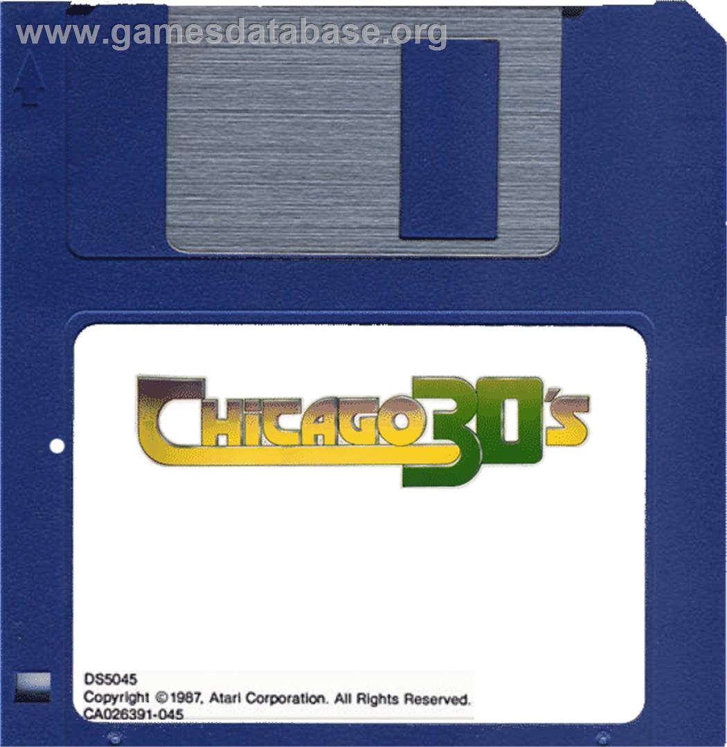 Chicago 30's - Atari ST - Artwork - Disc