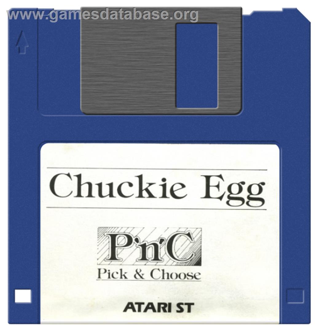 Chuckie Egg - Atari ST - Artwork - Disc