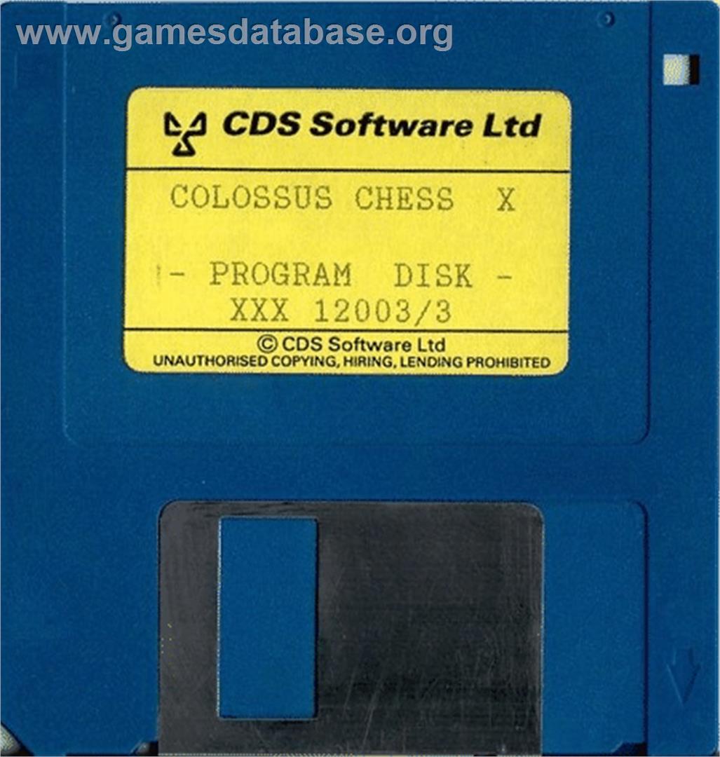 Colossus Chess X - Atari ST - Artwork - Disc