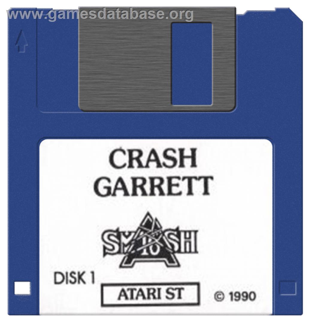 Crash Garrett - Atari ST - Artwork - Disc