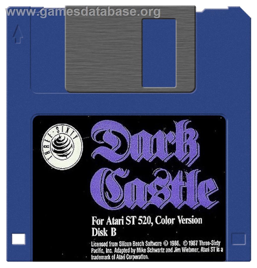 Dark Castle - Atari ST - Artwork - Disc