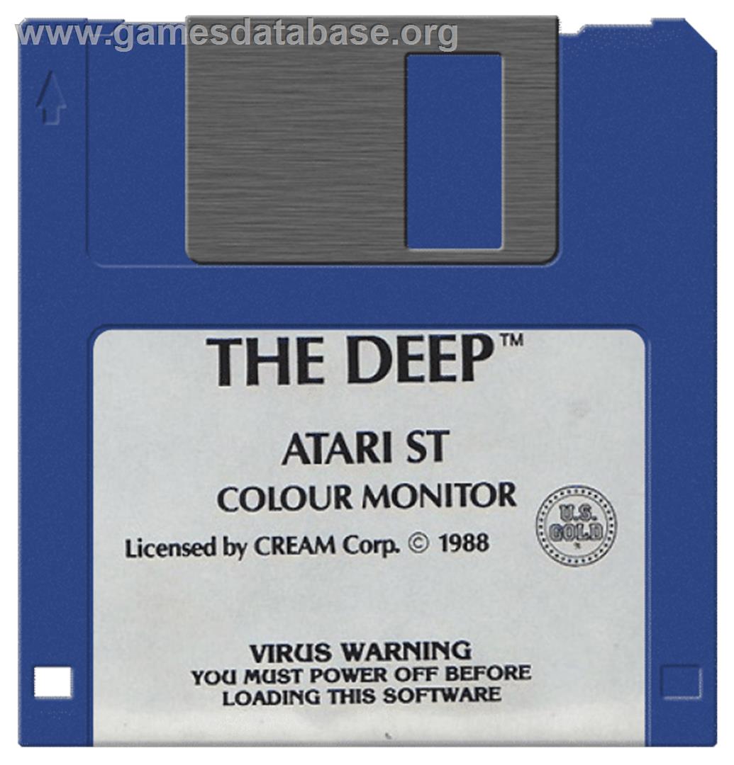 Deep, The - Atari ST - Artwork - Disc