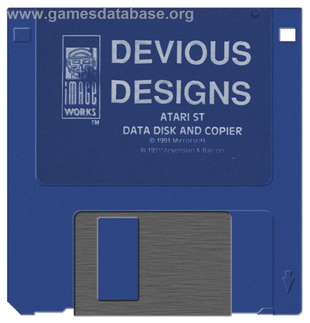 Devious Designs - Atari ST - Artwork - Disc