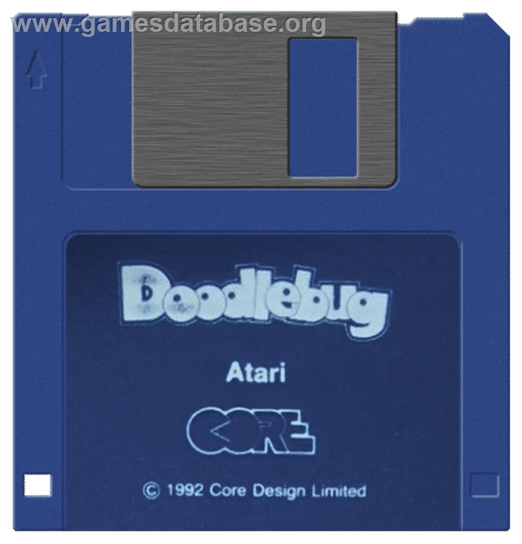 Doodle Bug - Atari ST - Artwork - Disc