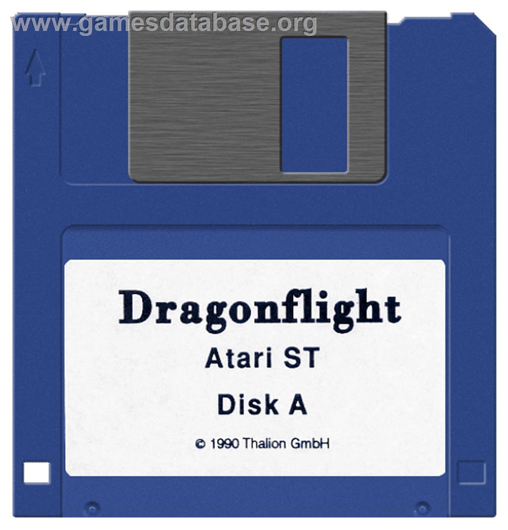 Dragonflight - Atari ST - Artwork - Disc