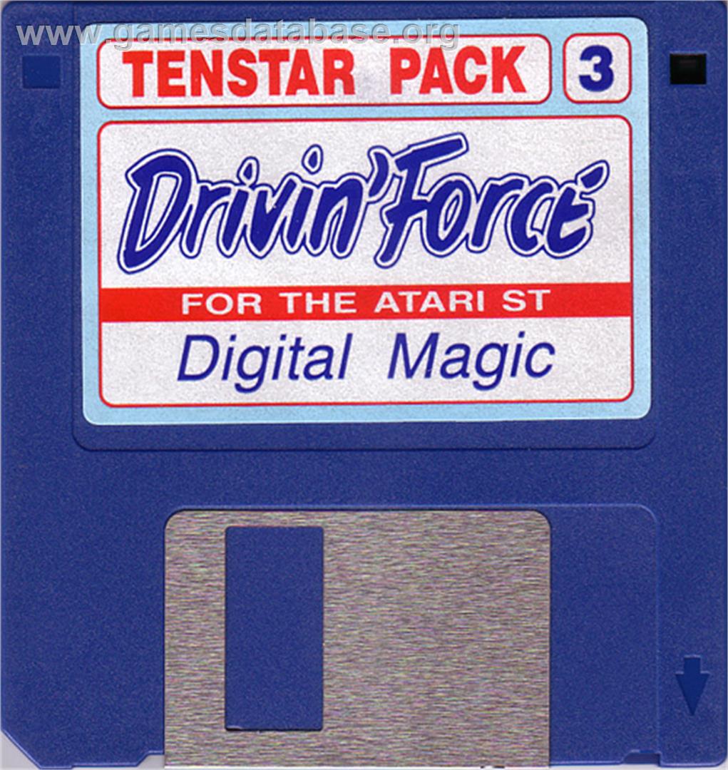 Driving Force - Atari ST - Artwork - Disc