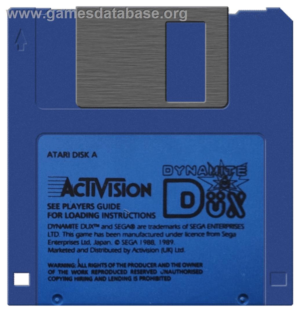 Dynamite Düx - Atari ST - Artwork - Disc