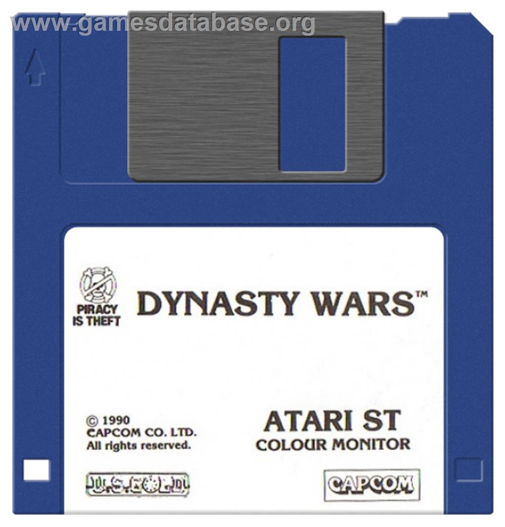Dynasty Wars - Atari ST - Artwork - Disc
