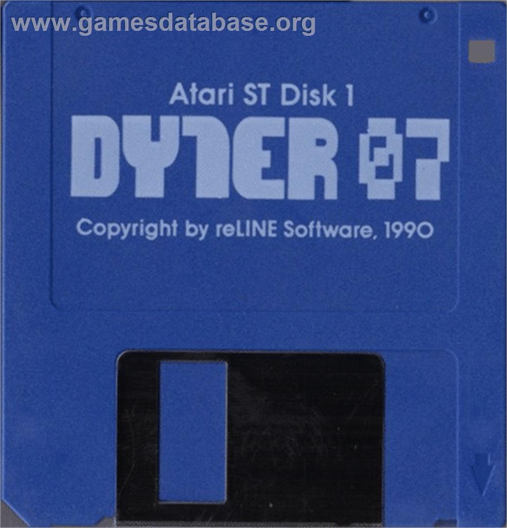Dyter-07 - Atari ST - Artwork - Disc