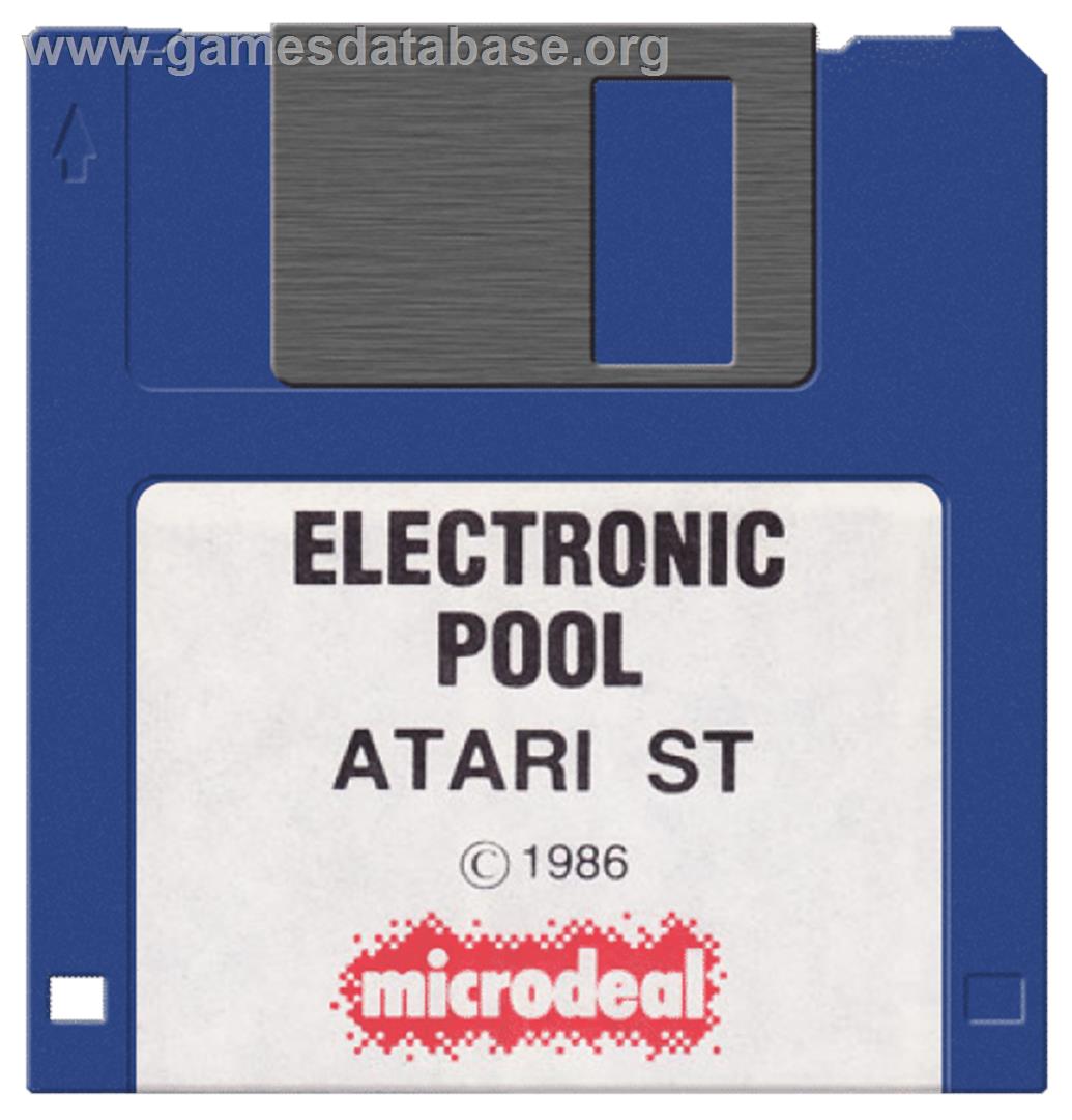Electronic Pool - Atari ST - Artwork - Disc