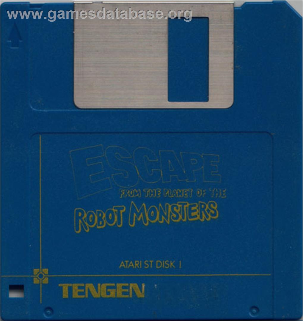 Escape from the Planet of the Robot Monsters - Atari ST - Artwork - Disc