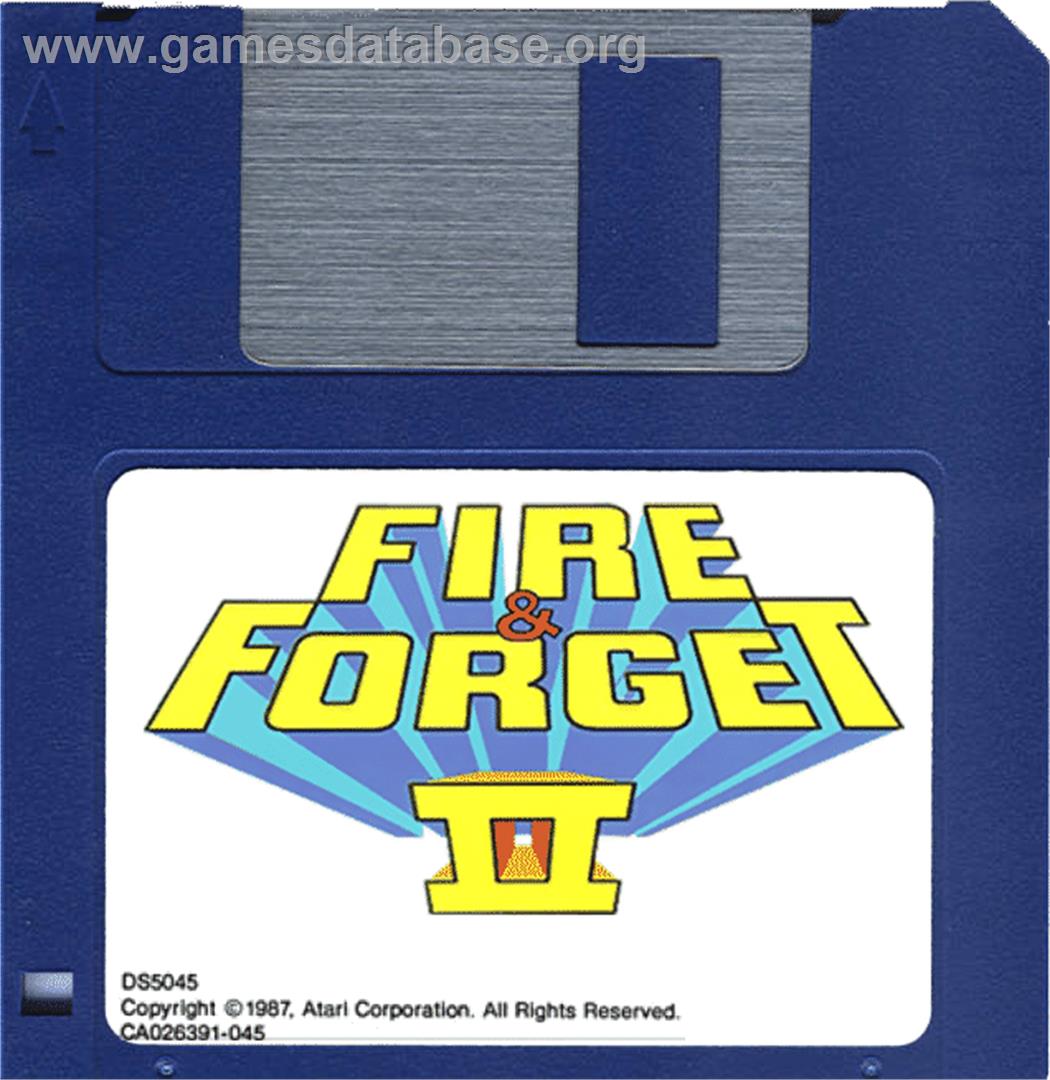 Fire And Forget 2 - Atari ST - Artwork - Disc