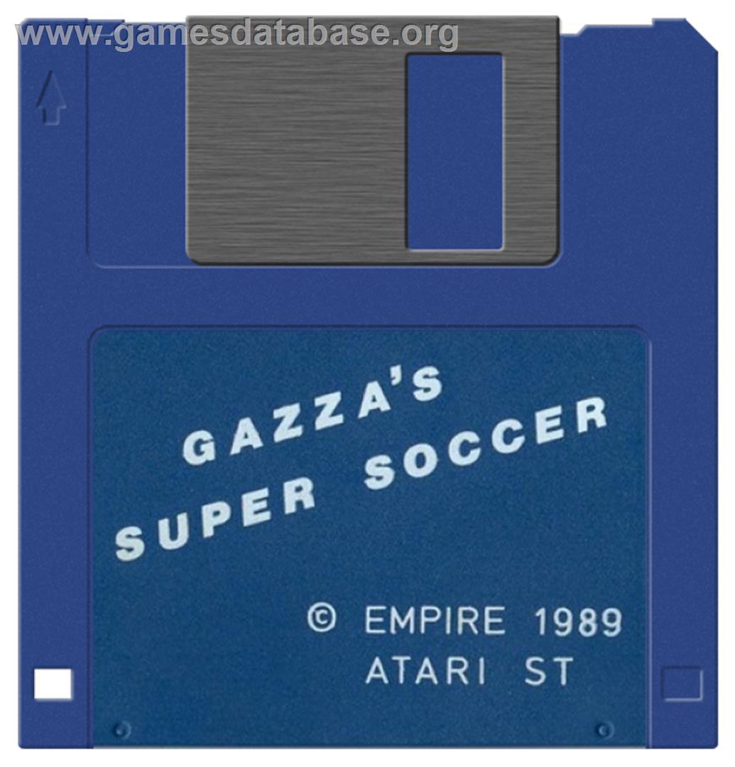 Gazza's Super Soccer - Atari ST - Artwork - Disc