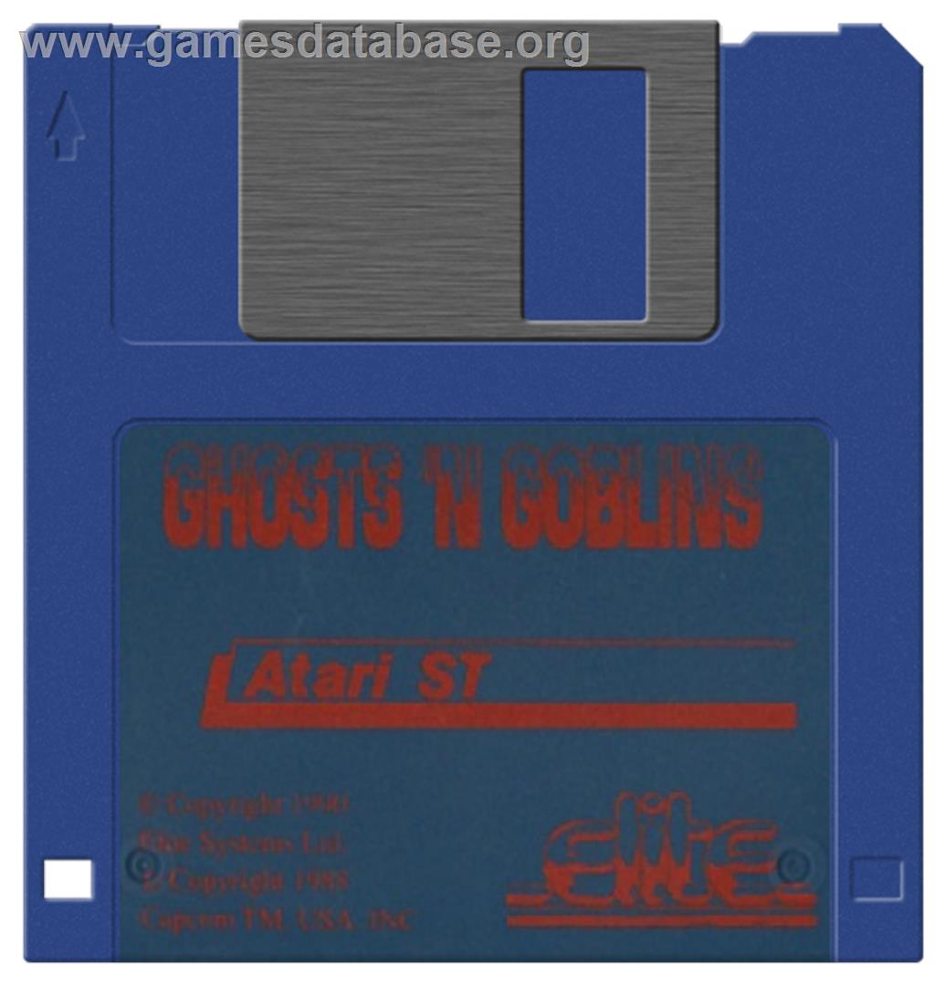 Ghosts'n Goblins - Atari ST - Artwork - Disc